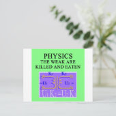 FYSICA BRIEFKAART (Staand voorkant)