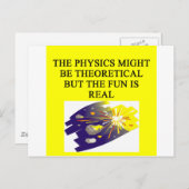 FYSICA BRIEFKAART (Voorkant / Achterkant)