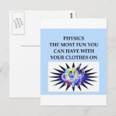 FYSICA BRIEFKAART (Voorkant / Achterkant)