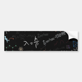 Fysica bumpersticker