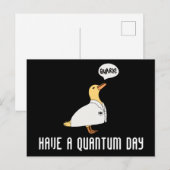 Fysica Eend Briefkaart (Voorkant / Achterkant)