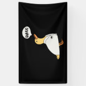 Fysica Eend Spandoek (Verticaal)