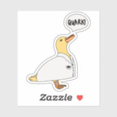 Fysica Eend Sticker (Vel)