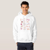 Fysica elementen hoodie (Voorkant volledig)