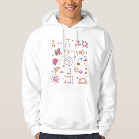 Fysica elementen hoodie (Voorkant)