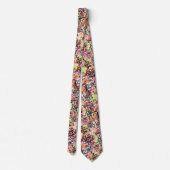 Fysica- en Wiskunde-symbolen voor NERDS Stropdas (Achterkant)