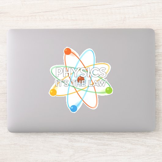 FYSICA. HET IS DE WETTELIJKE wetenschap Sticker (Computer)