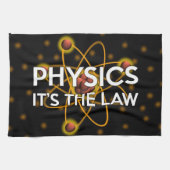 FYSICA. HET IS DE WETTELIJKE wetenschap Theedoek (Horizontaal)