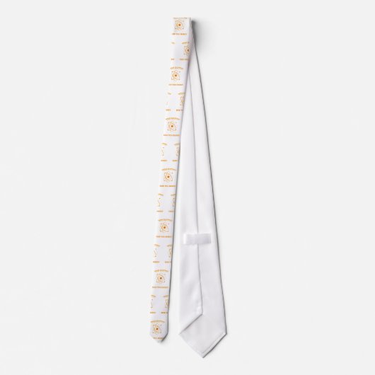 FYSICA IS THEORETISCHE wetenschap Funny Stropdas (Achterkant)