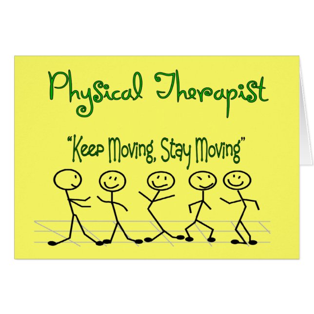 fysica Therapist Stick People (Voorkant Horizontaal)