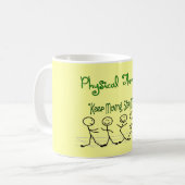 fysica Therapist Stick People Koffiemok (Voorkant links)