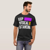 Fysical distancing Keep T-shirt (Voorkant volledig)