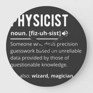 fysicist grote klok