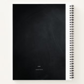 FYSICS NOTES (BLACK SHADE) NOTITIEBOEK (Achterkant)