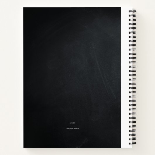 FYSICS NOTES (BLACK SHADE) NOTITIEBOEK (Achterkant)