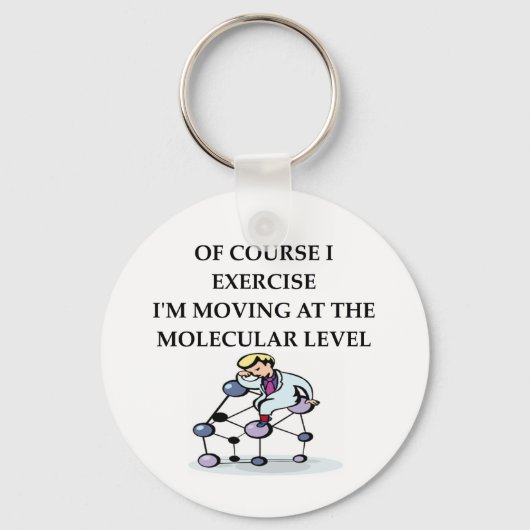 FYSICS-scheikundige grap Sleutelhanger (Voorkant)