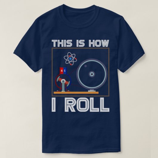 Fysicus Science Lover Gift Physics T-shirt (Design voorkant)