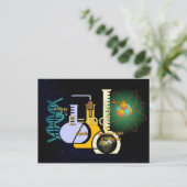 Fysiek E=mc2 kleurig ontwerp Briefkaart (Staand voorkant)