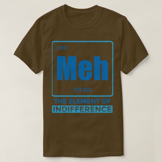 Fysiek experiment met chemische elementen van lera t-shirt (Design voorkant)