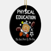 Fysiek onderwijs Beste deel van de Dag Phys EdF Keramisch Ornament (Rechts)