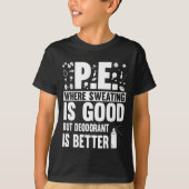 Fysiek onderwijs PE Teacher Joke T-shirt (Voorkant)
