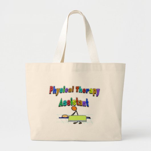 Fysiek ontwerp van de Behandeling Assistant-Stick  Grote Tote Bag (Voorkant)