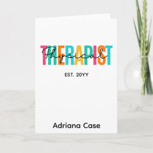 Fysiek Therapistisch Afstuderen Kaart