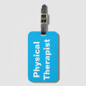 Fysiek Therapistisch Bagagelabel (Voorkant (verticaal))
