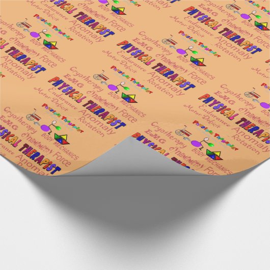 Fysiek Therapistisch cadeaupapier (Hoek)