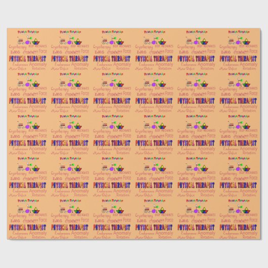 Fysiek Therapistisch cadeaupapier (Vlak)