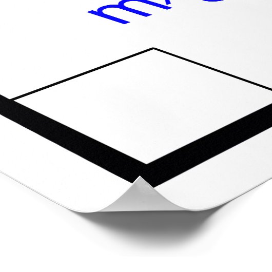 Fysiek vrij lichaamskrachtdiagram poster (Hoek)