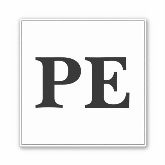 Fysieke aardelektrisch label (Voorkant)