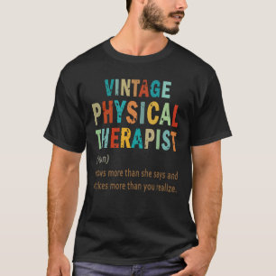 Fysieke behandeling Massage Therapist Definition V T-shirt