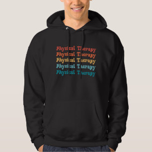 Fysieke behandeling PT Retro PT Afstudeerder Gifte Hoodie