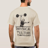 Fysieke Cultuur - Circus Strongman T-shirt (Achterkant)