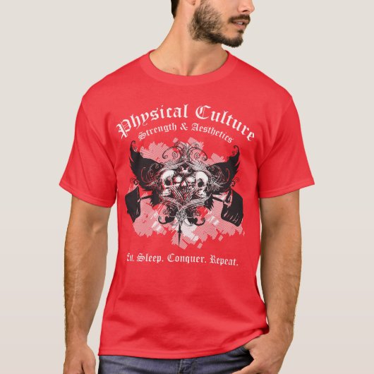 Fysieke cultuur - Sterkte en esthetica - Kust T-shirt (Voorkant)