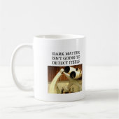 Fysieke DARK-materie grap Koffiemok (Links)