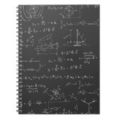 Fysieke diagrammen en formules notitieboek (Voorkant)