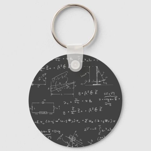 Fysieke diagrammen en formules sleutelhanger (Voorkant)