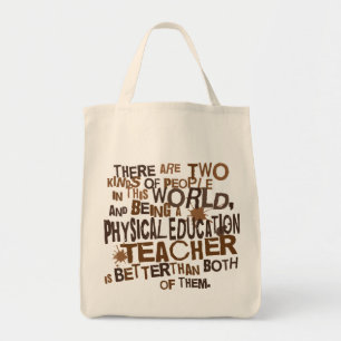 Fysieke educatie Tacher Cadeau Tote Bag