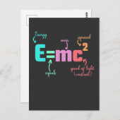 Fysieke energietheorie van de Relativiteitsvergeli Briefkaart (Voorkant / Achterkant)