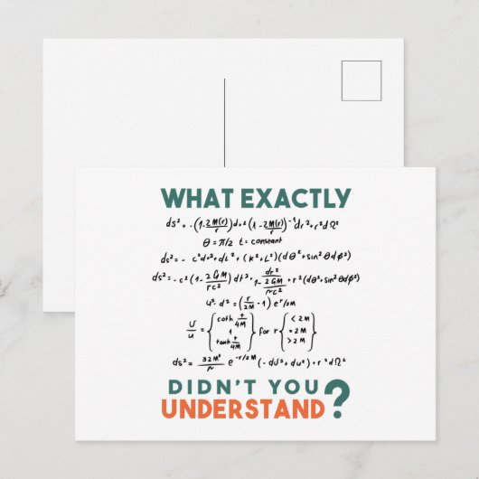 Fysieke formule Joke Briefkaart (Voorkant / Achterkant)