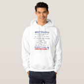 Fysieke formule Joke Hoodie (Voorkant volledig)