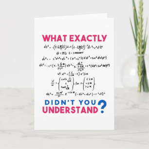 Fysieke formule Joke Kaart