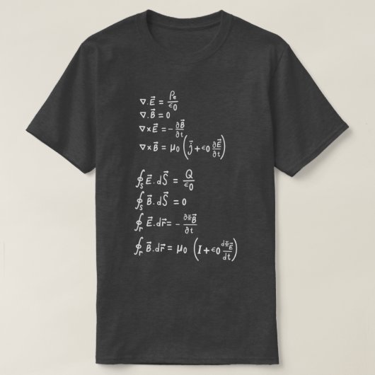Fysieke formule t-shirt (Design voorkant)
