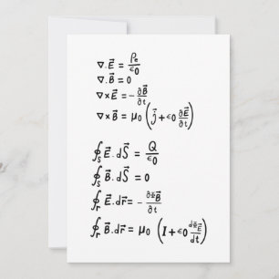 Fysieke formule T-shirt Kaart