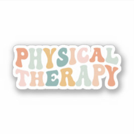 Fysieke Groovy Therapie Fysieke Therapie PT Gift Sticker