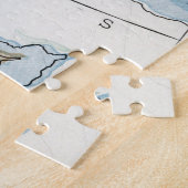Fysieke kaart van Europa (1916) Legpuzzel (Zijkant)
