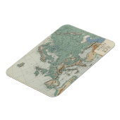 Fysieke kaart van Europa Magneet (Linkerzijde)