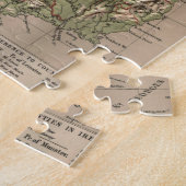  Fysieke Kaart van Ierland (1880) Legpuzzel (Zijkant)